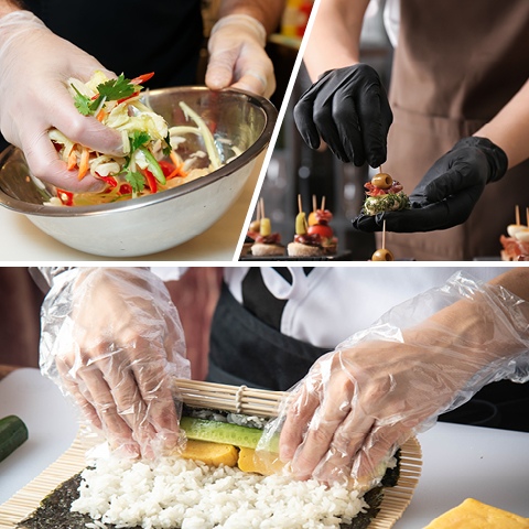 Disposable Gloves (PPE) in the Food Service Industry 
