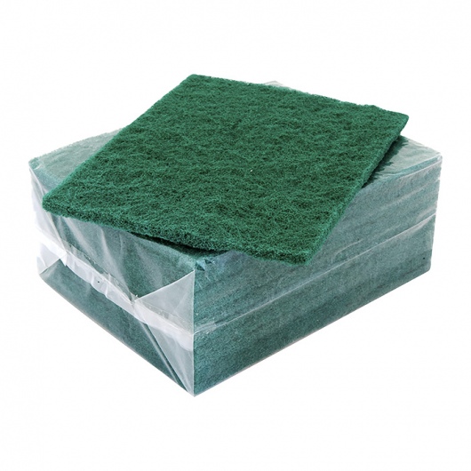 Bastion Green Scouring Pads - 10x10 Pack