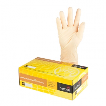 Bastion Latex P/F Gloves Small