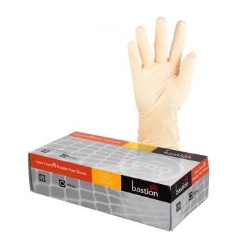 Bastion Latex Omni P/F Medium Gloves