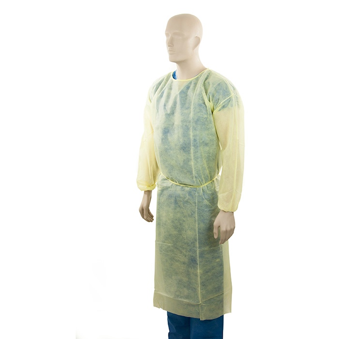 Isolation Gown, Yellow, Level II, INTCO - Filo CleanTech