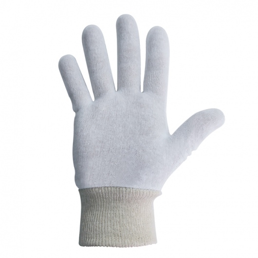 Bastion Cotton Interlock Knitted Cuff Gloves